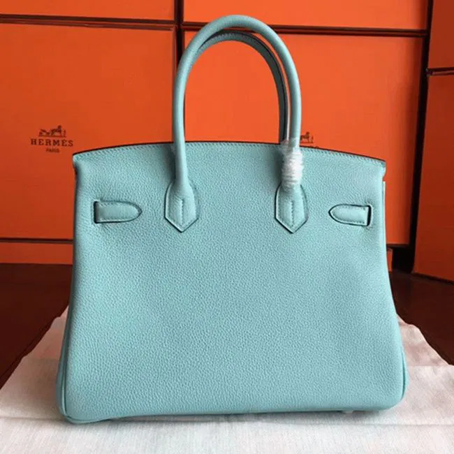 AAAAA Quality Blue Atoll Hermes Birkin 30cm Luxury — image 2