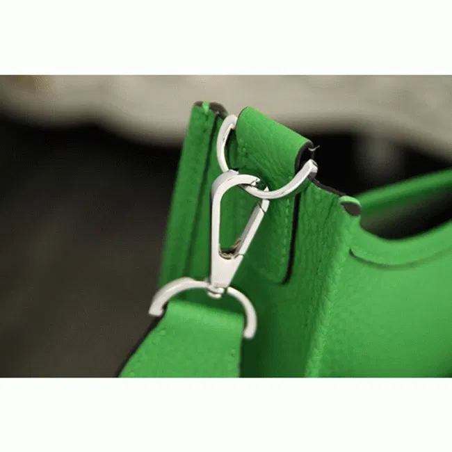 Bamboo Color Luxury Hermes Evelyne III PM Crossbody Bag — image 7