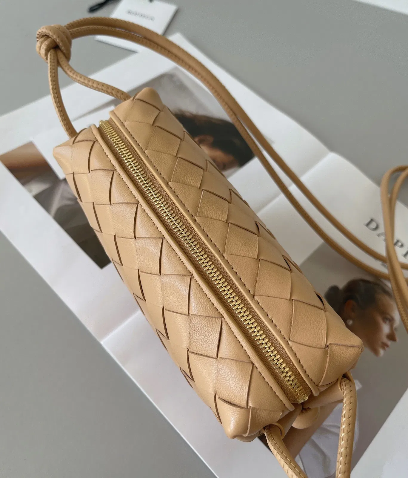 Bottega Veneta Loop Mini Bag Almond — image 2