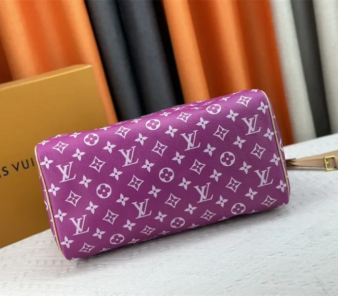 Louis Vuitton Speedy P9 Bandouliere 40 Bag In Pink Purple — image 5