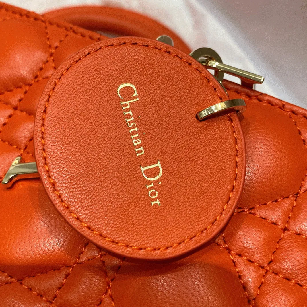 Dior Lady D-Joy Medium Bag in Orange — image 10