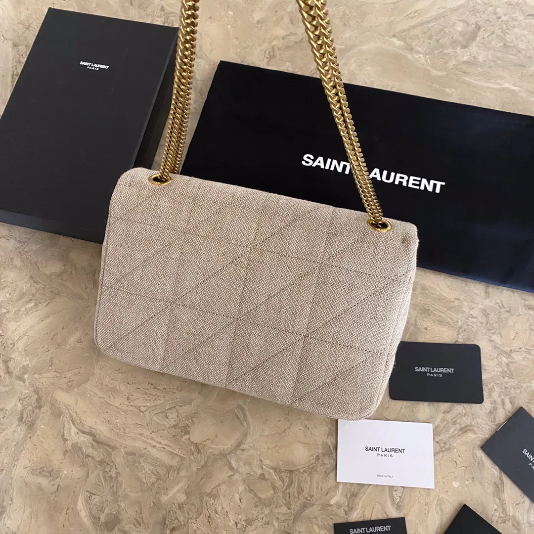 JAMIE MEDIUM “CARRÉ RIVE GAUCHE” IN BOUCLÉ TWEED — image 9