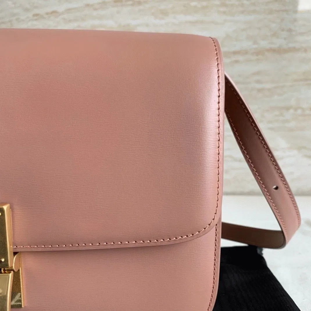 Top Quality Celine Classic Box Medium Bag In Antique Rose — image 6