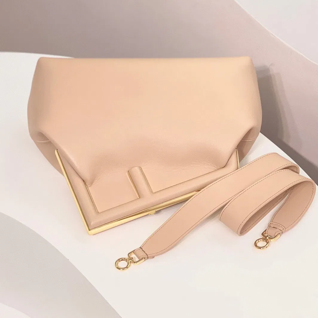 Top Quality Fendi First Medium Bag In Powder Pink Nappa Leather — image 3