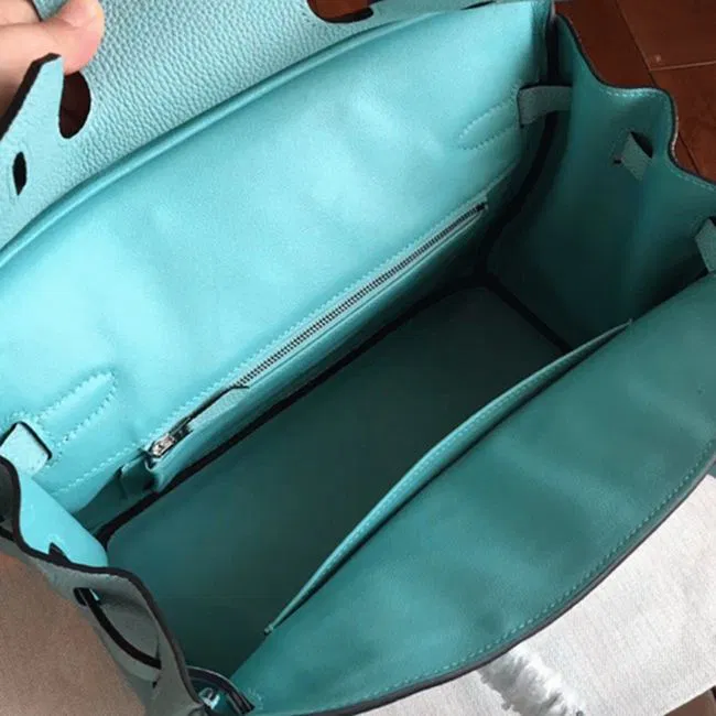 AAAAA Quality Blue Atoll Hermes Birkin 30cm Luxury — image 5