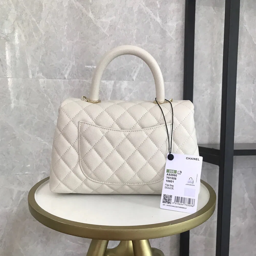 Chanel Coco handle flap shoulder bag PM — image 4