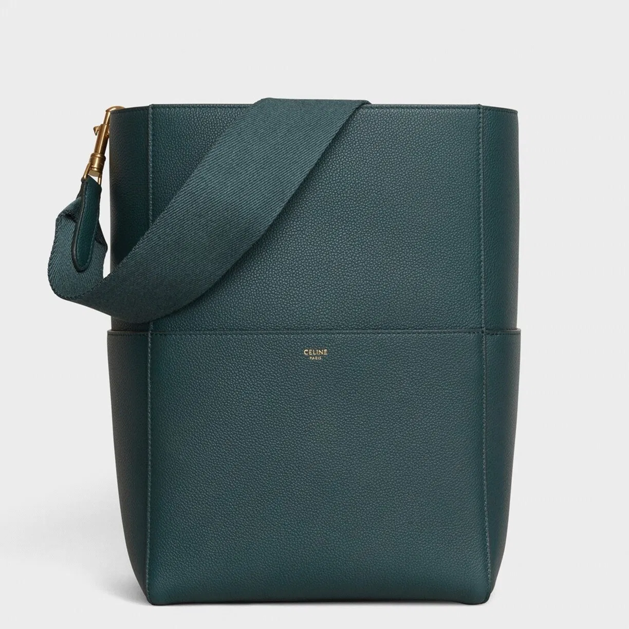 Top Quality Knockoff Celine Sangle Bucket Bag In Amazone Grained Calfskin
