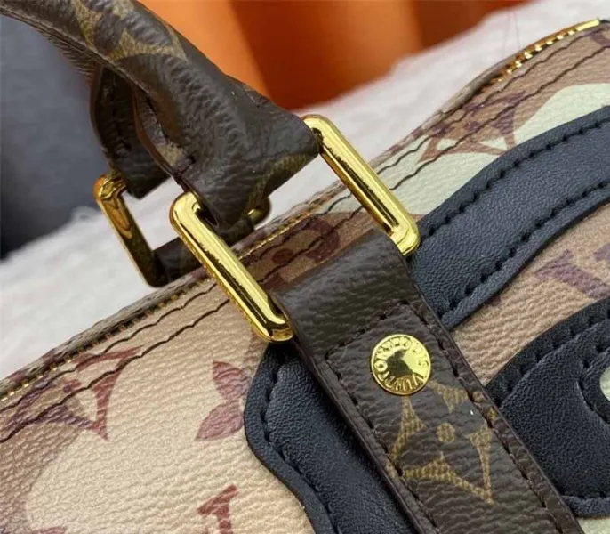 Louis Vuitton J Hope X Keepall Bandouliere 25 Brown Travel Bag In Two Eyes Patches — image 7