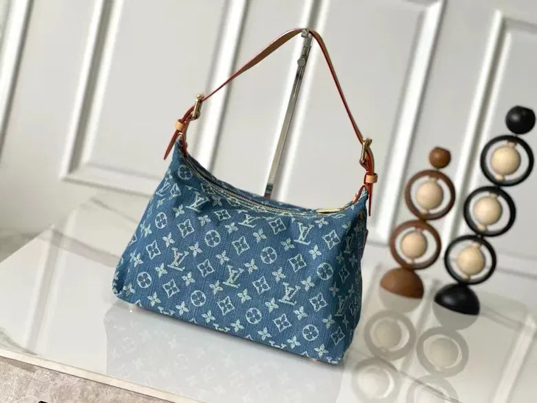 Louis Vuitton Denim Monogram Denim Baggy — image 3