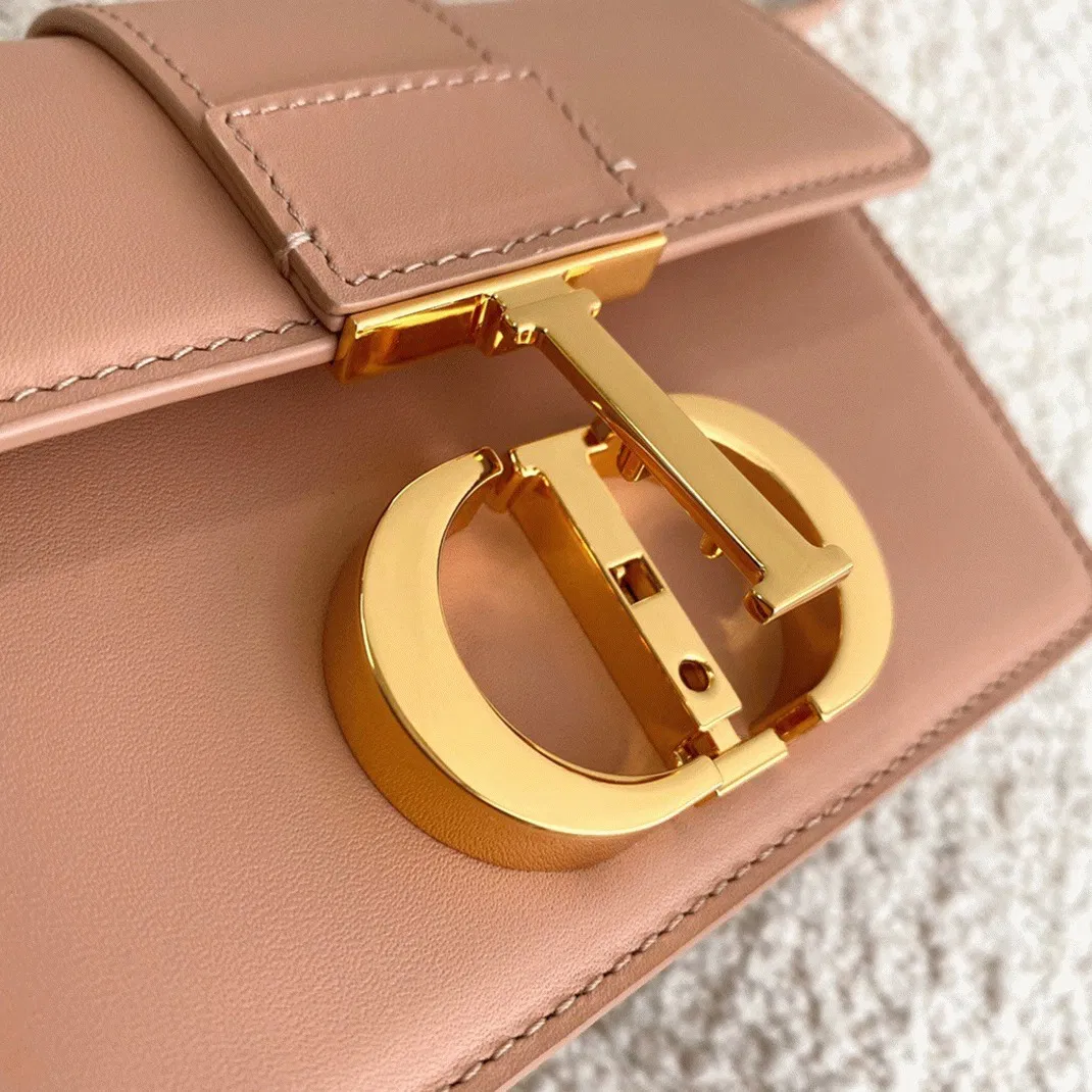 Dior 30 Montaigne Micro Bag in Poudre Box Calfskin — image 6