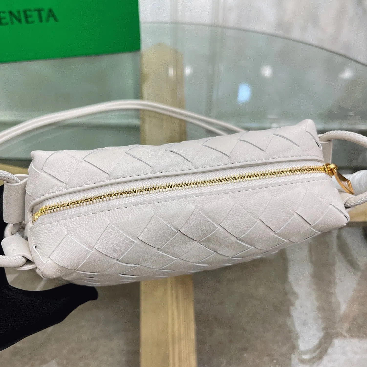 Bottega Veneta Loop Mini Bag White — image 9