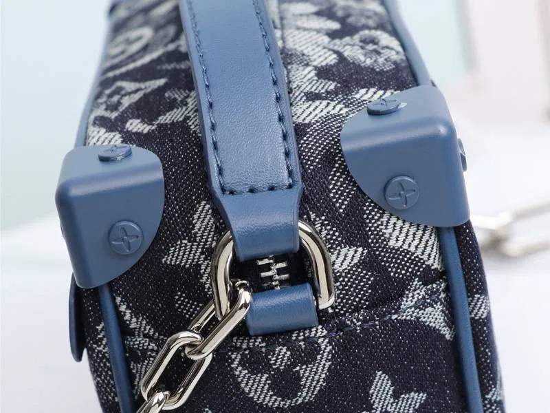 Louis Vuitton Monogram Tapestry Canvas Mini Soft Trunk Bag — image 7