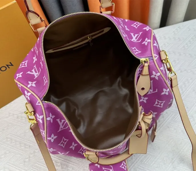 Louis Vuitton Speedy P9 Bandouliere 40 Bag In Pink Purple — image 6