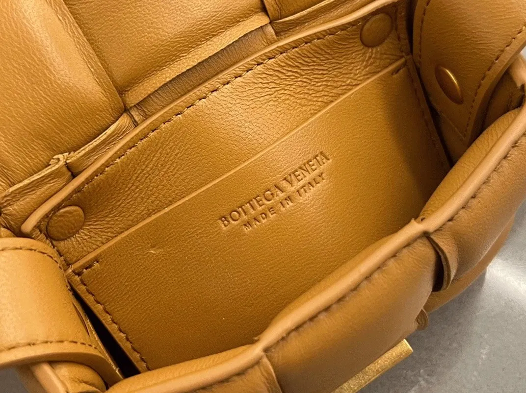 Top Quality Bottega Veneta Candy Padded Cassette Bag In Camel — image 6