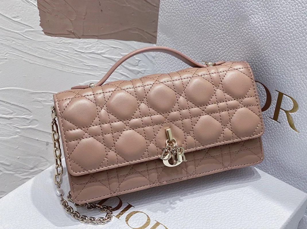 Dior Miss Dior Mini Bag in Poudre Cannage Lambskin — image 7