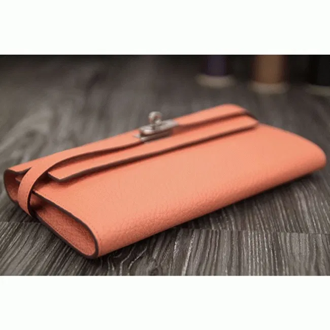 Crevette best Hermes Kelly Longue wallet — image 8