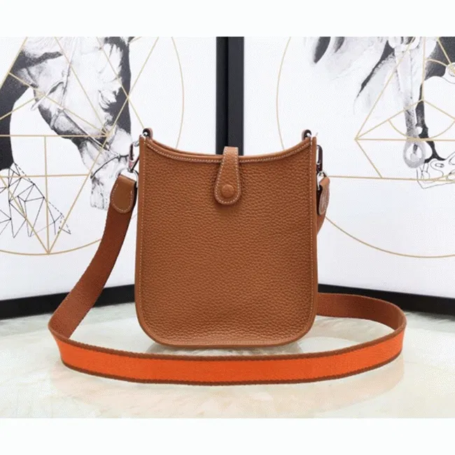 Brown Hermes Evelyne Shoulder Bag — image 3