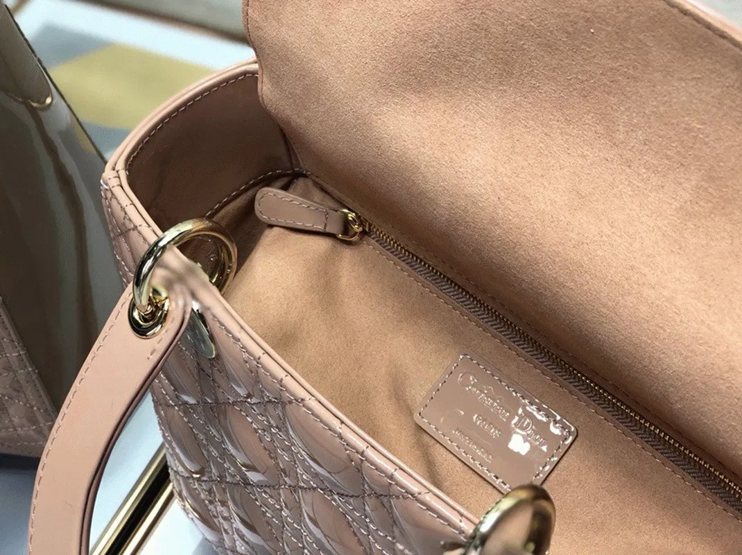 Dior Lady Dior Medium Bag in Blush — image 7