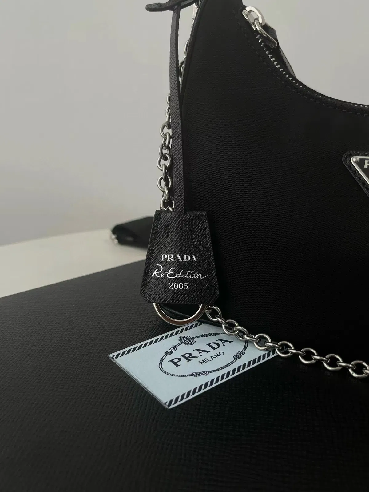 Prada Re-edition 2005 Nylon Bag — image 8