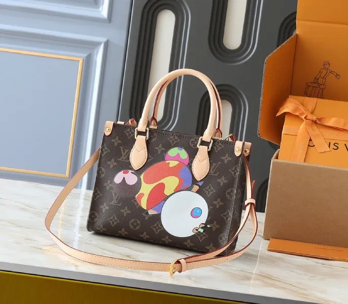 X TM Monogram Canvas OnTheGo PM With Bijou Edition — image 3