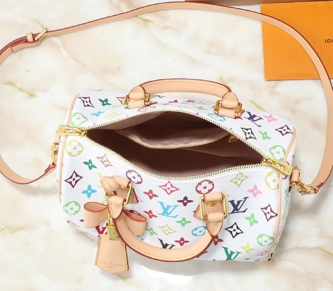 X TM Multicolored Speedy Bandouliere 25 In White — image 5