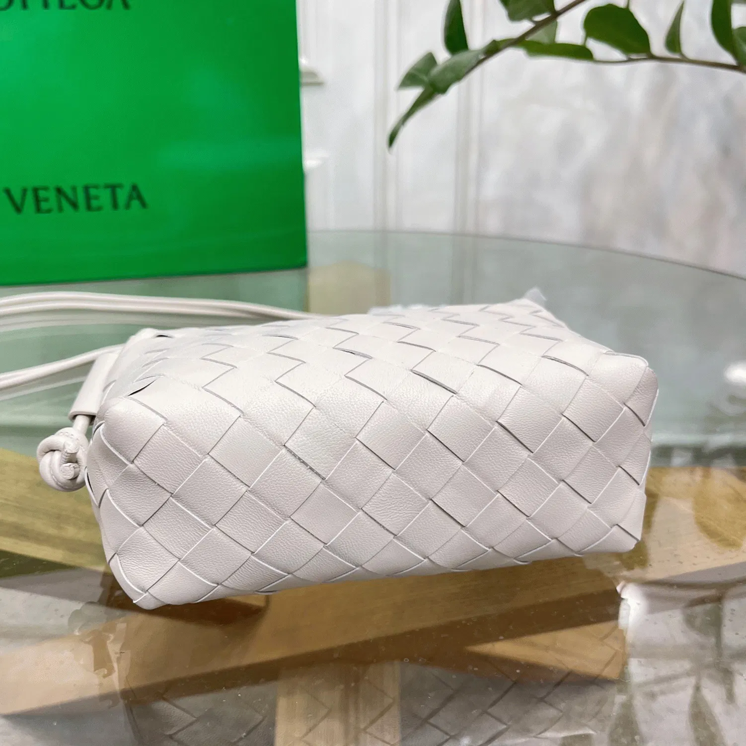 Bottega Veneta Loop Mini Bag White — image 5