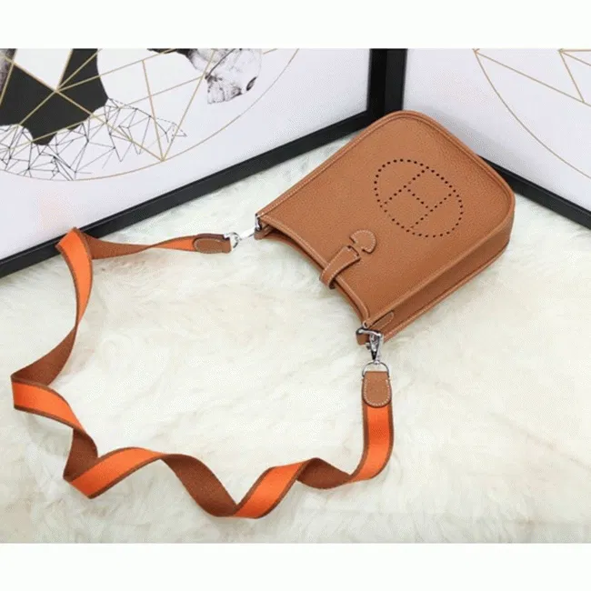 Brown Hermes Evelyne Shoulder Bag — image 4