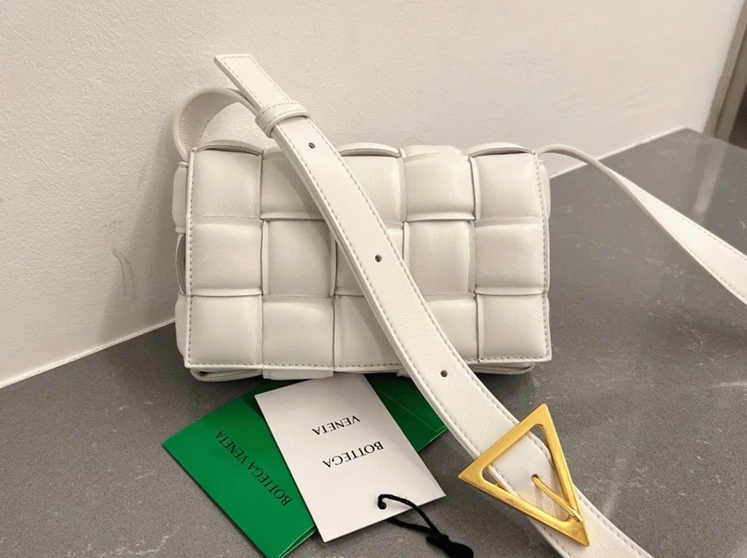 Bottega Veneta Small Padded Cassette Bag White