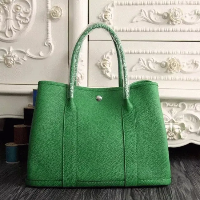 Bamboo Color Luxury Hermes Garden Party 36cm Vibrant Tote