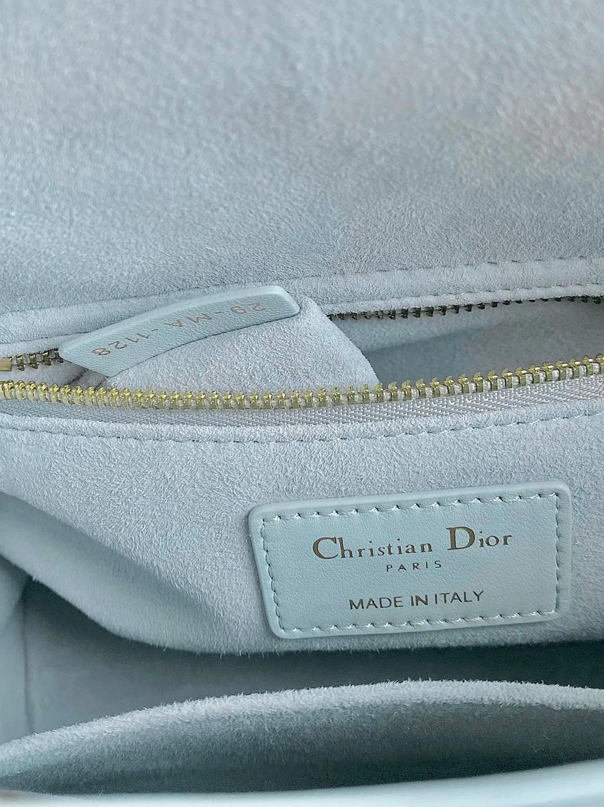 Dior Small Lady Dior My ABCDior Bag in Placid Blue — image 4