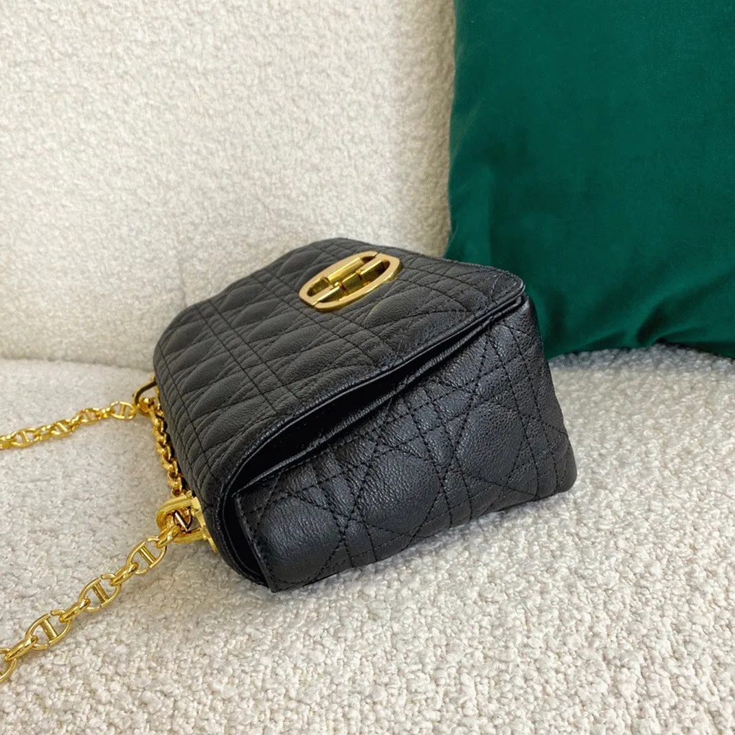 Dior Caro Medium Bag in Black — image 7