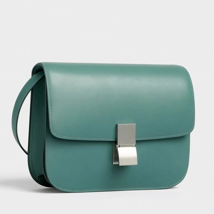 Top Quality Celine Classic Box Medium Bag In Celadon
