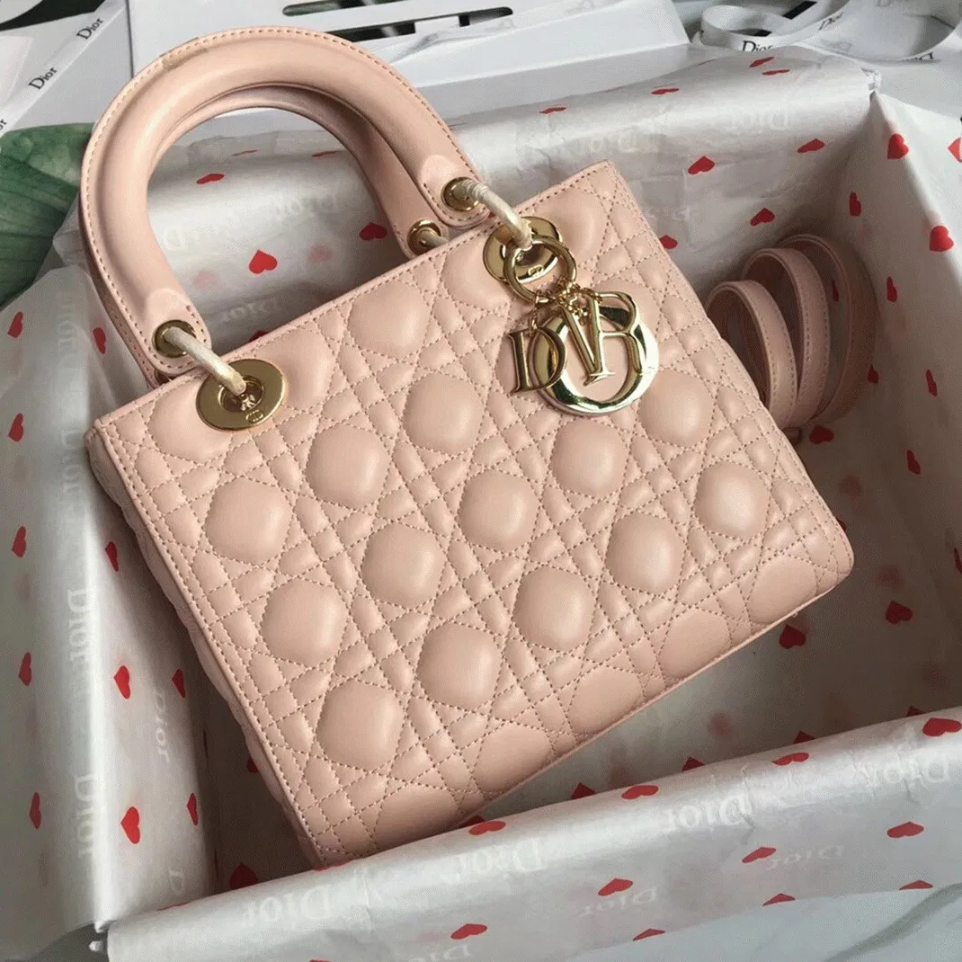 Dior Lady Dior Medium Bag in Powder — image 4