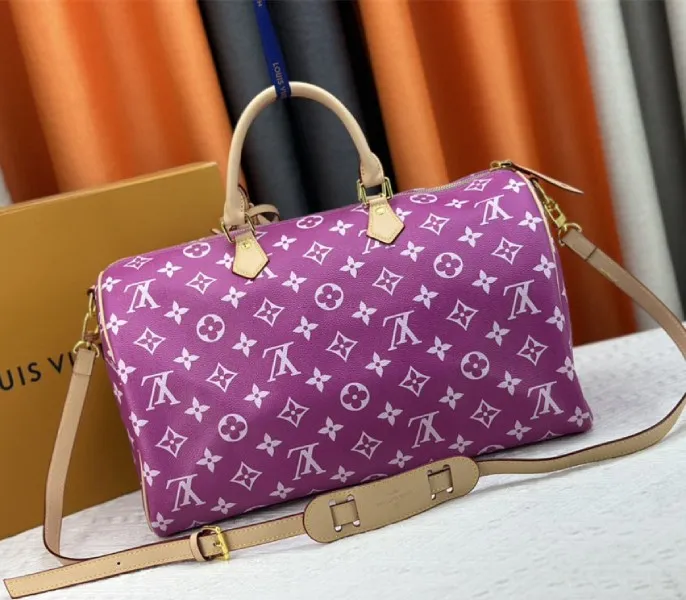 Louis Vuitton Speedy P9 Bandouliere 40 Bag In Pink Purple — image 4