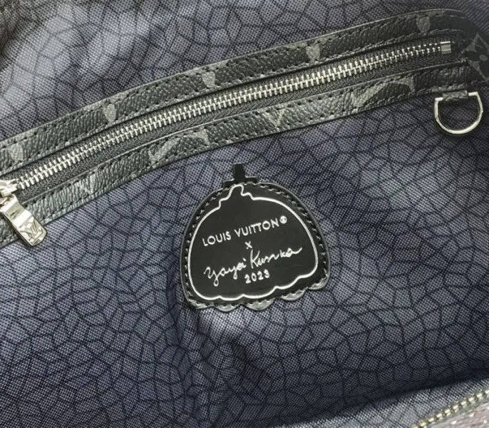 Louis Vuitton X YK Monogram Eclipse Reverse Keepall 45 Luggage In Pumpkin — image 7