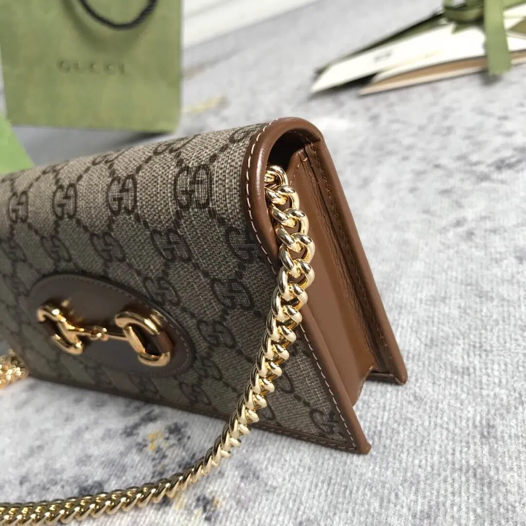 Gucci Horse Buckle 1955 Chain Wallet — image 2