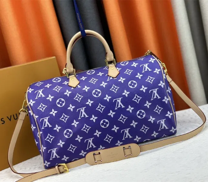 Louis Vuitton Speedy P9 Bandouliere 40 Bag In Amethyst Purple — image 4