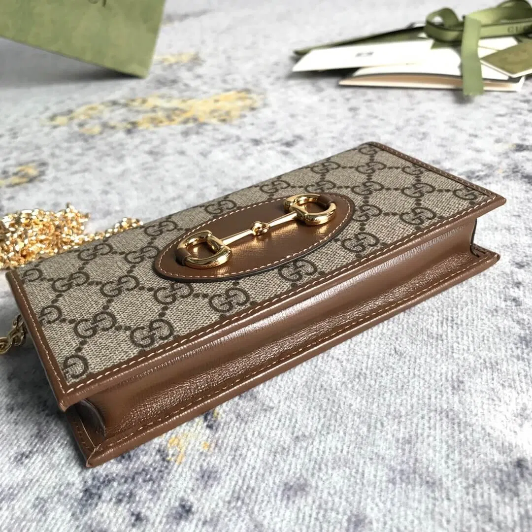 Gucci Horse Buckle 1955 Chain Wallet — image 5