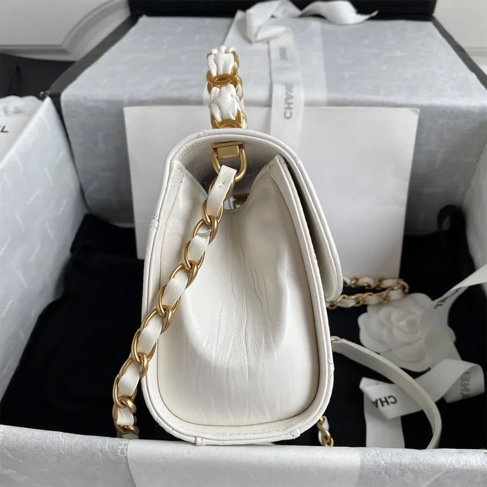 CHANEL Mini Flap Bag with Top Handle — image 3