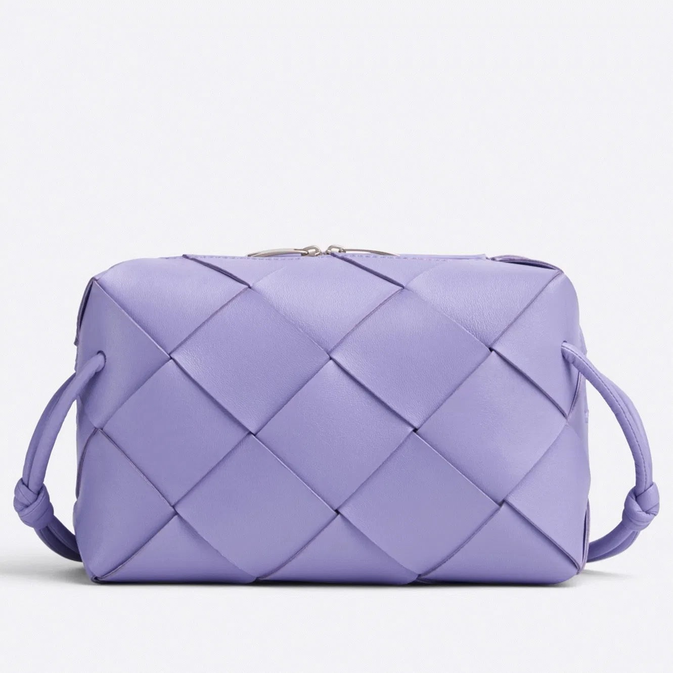 Bottega Veneta Small Cassette Camera Bag Wisteria