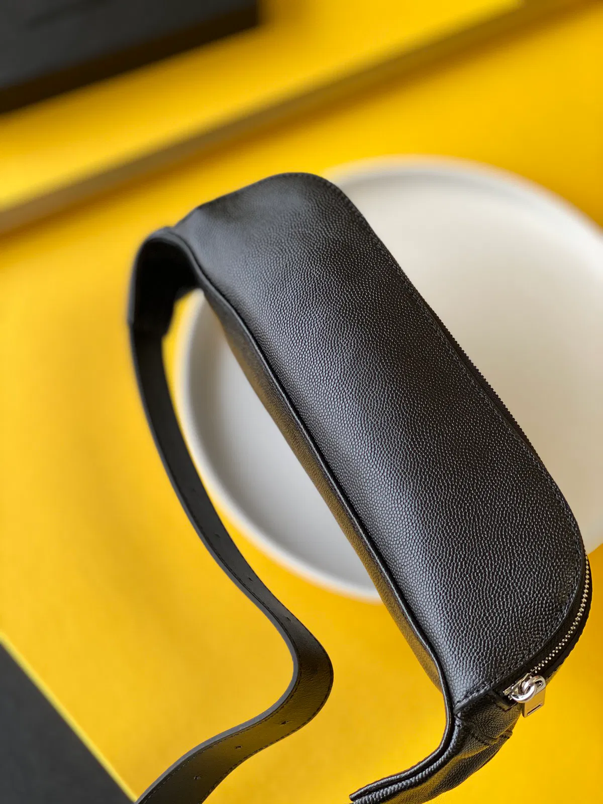 Luxury Handbag 03 Classic Monogram Belt Bag in Grain Embossed Leather — image 5