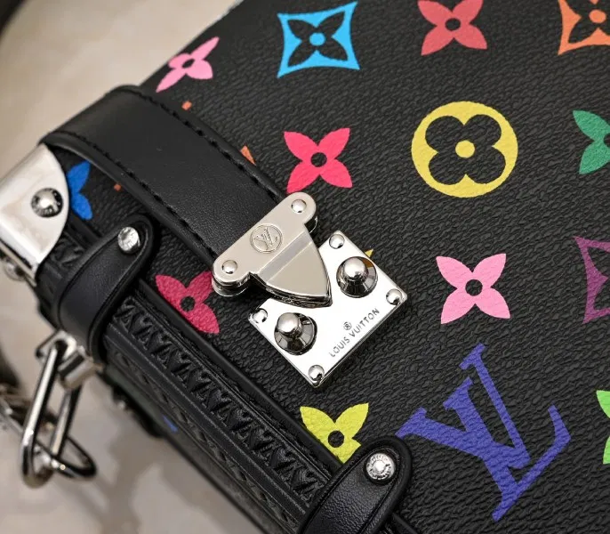 LV X TM Multicolored Side Trunk MM In Black — image 7