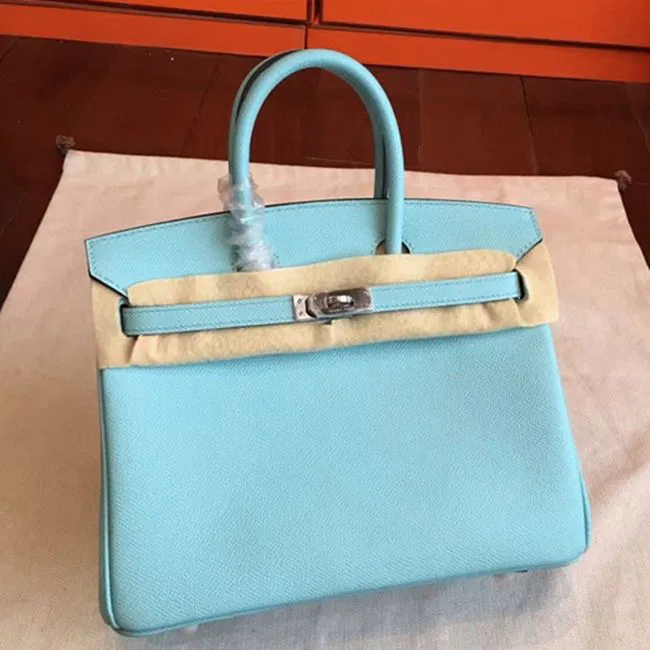 Blue Atoll Hermes Birkin 25CM High-End
