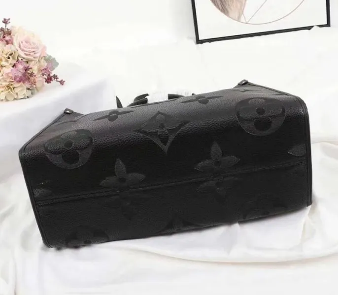 Louis Vuitton Monogram Empreinte Giant Onthego GM Tote In Black — image 4