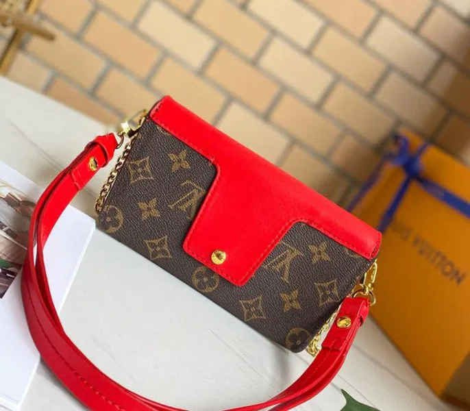 Louis Vuitton Monogram Canvas Padlock On Strap Bag In Red — image 2