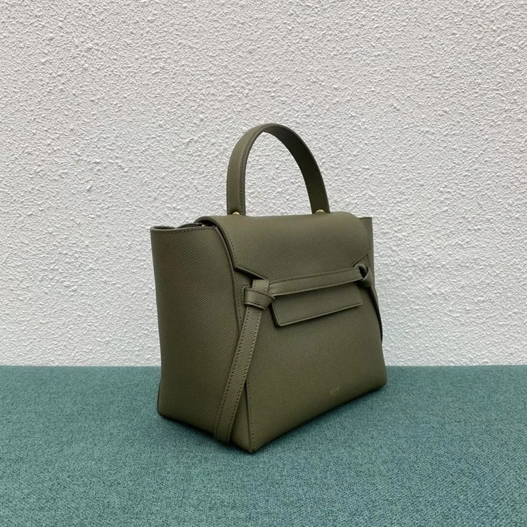 Celine Micro Belt Bag in Dark Olive — image 9
