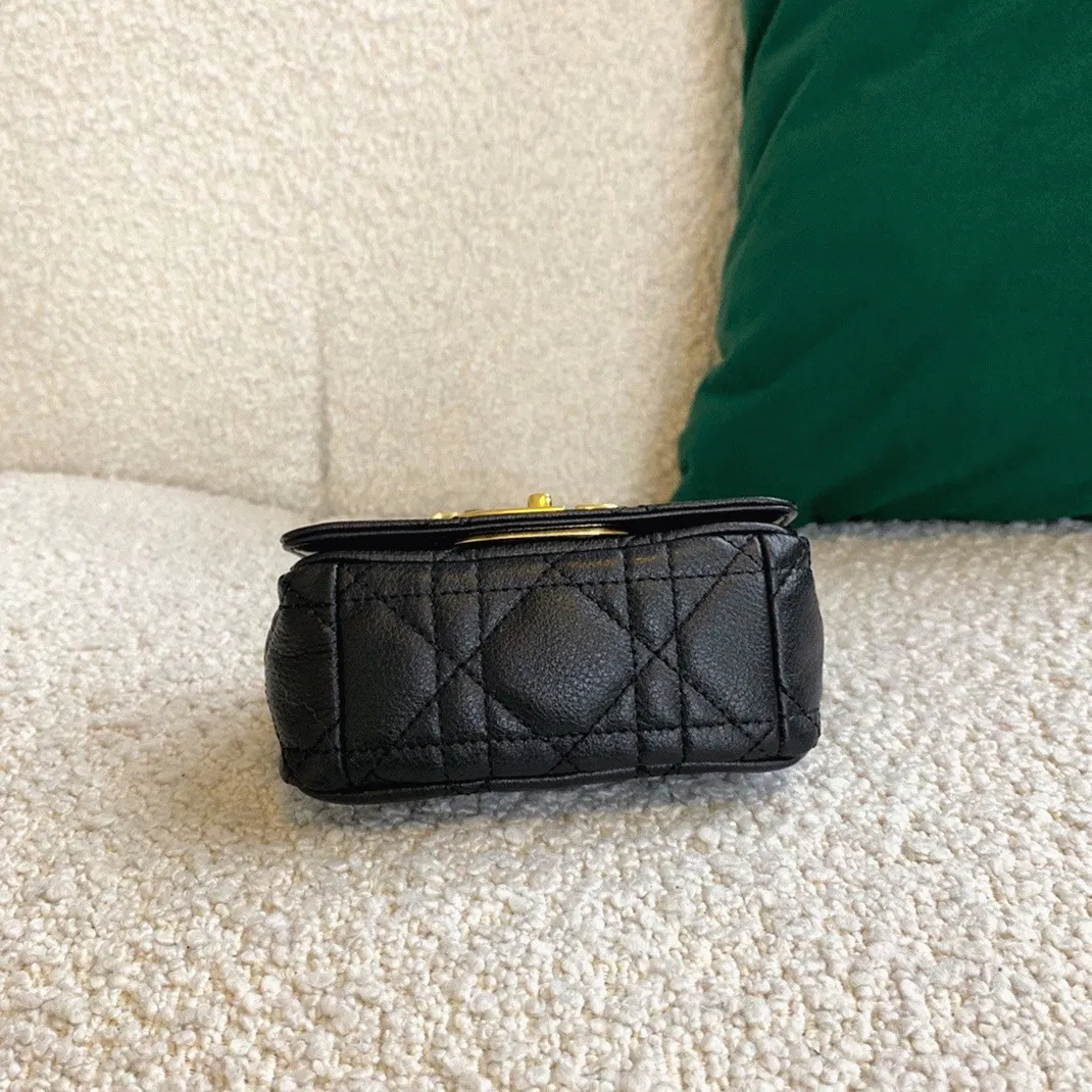 Dior Caro Micro Bag Knockoff in Black — image 2