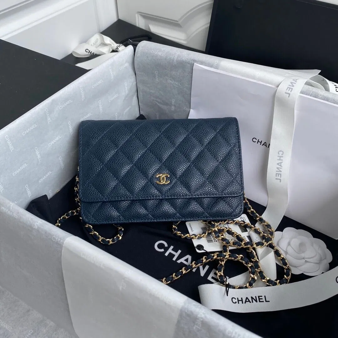 Chanel classic chain wallet