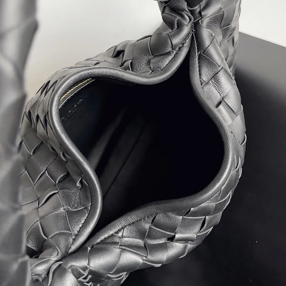 Bottega Veneta Small Hop Bag Black — image 7