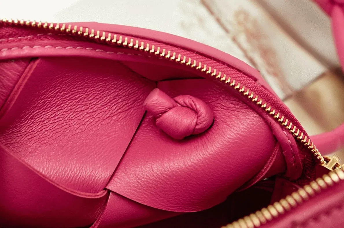 Bottega Veneta Mini Cassette Camera Bag Cranberry — image 3